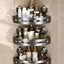 No Drill Triangle Shower Caddy