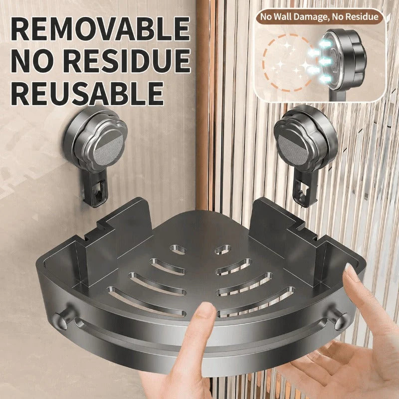 No Drill Triangle Shower Caddy