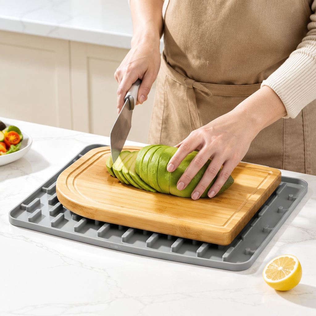 Silicone Mat 1+1 FREE: Multifunctional Silicone Dry- and Heat-Resistant Mat