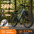 Aairsk S800 26" Electric Hybrid Bike, 36V 13Ah Removable Battery 40-60KM Range
