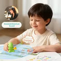 Mini Animal-Shaped Reading Pen for Kids with English Flash Cards