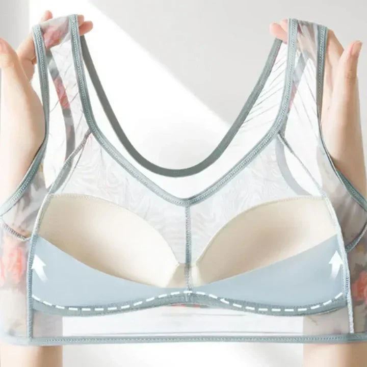 Comfy Bra 1+1 FREE: All-Day Comfortable Full Support Lace Bra