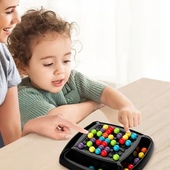 Color Game Intellectual Rainbow Bead Elimination Game
