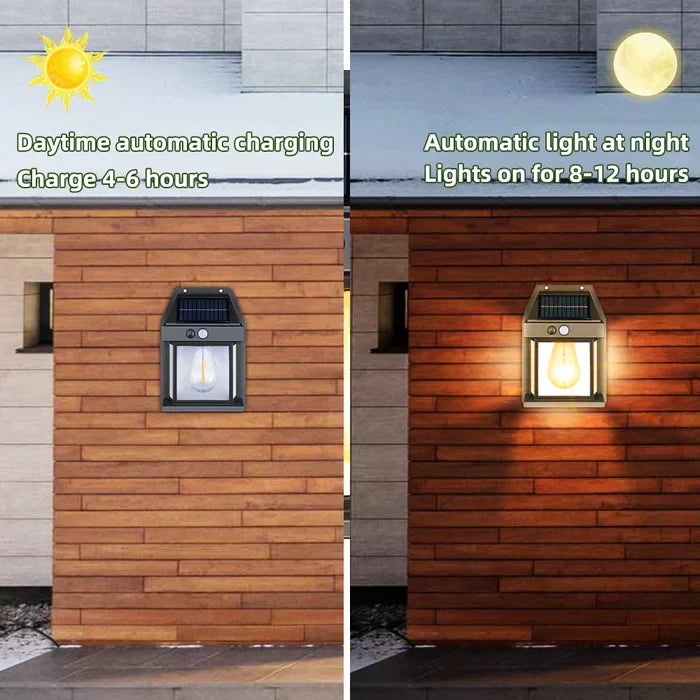 Solar Interaction Outdoor Wall Lamp 2025