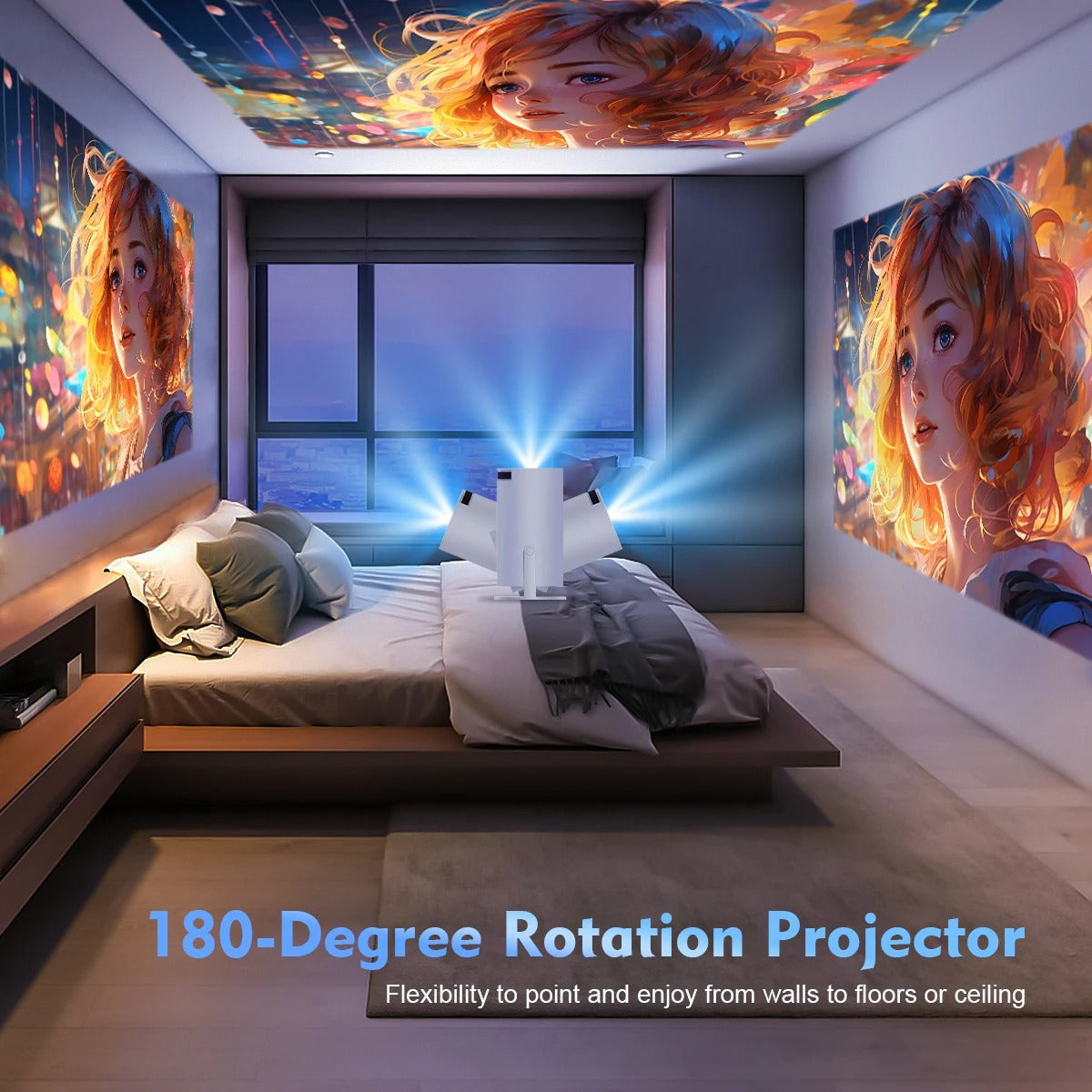 Mini Pro Projector 1080P HD